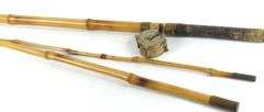 BAMBOO FISHING POLE & REEL