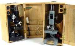 TWO MICROSCOPES