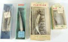 VINTAGE LURES IN PACKAGING