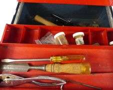 TWO TOOLBOXES WITH CONTENTS