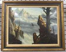 RUDI REICHARDT OIL PAINTING