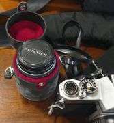 PENTAX ASAHI CAMERA WITH ACCESSORIES