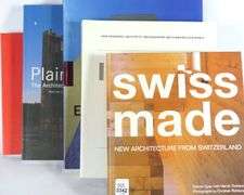 FIVE ARCHITECTURAL BOOKS