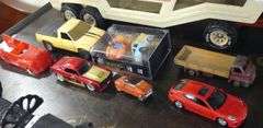VINTAGE TOY CARS AND TRUCKS