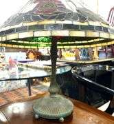ART DECO STYLE BRONZE TABLE LAMP