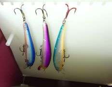 FISHING STORAGE CASE WITH 20 LURES