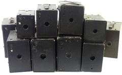 ANTIQUE BOX CAMERAS