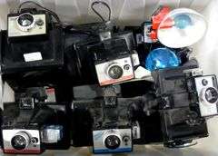 POLAROID CAMERAS, ETC.