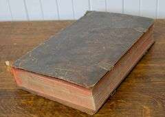 ANTIQUE BIBLE