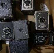 ANTIQUE BOX CAMERAS