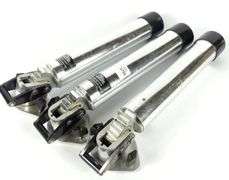 THREE RATCHETING ROD HOLDERS