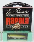 THREE LAURI RAPALA 100TH ANNIVERSARY LURES
