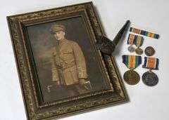 MEDALS AND PHOTO, ETC.