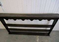 OAK PLATE SHELF
