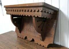 ANTIQUE WALL SHELF