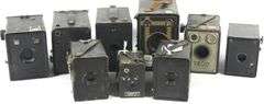 ANTIQUE BOX CAMERAS