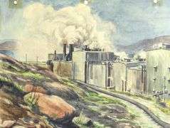 EIGHT WATERCOLOURS BY BARBARA COOK ENDRES