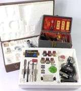 THREE MICROSCOPE SETS