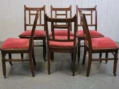 SET OF SIX CHAIRS