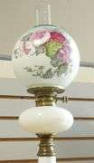 HINKS & SON PILLAR OIL LAMP