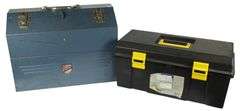 TWO TOOLBOXES WITH CONTENTS