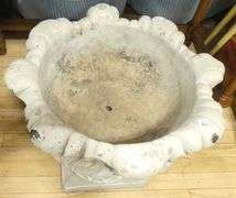 CEMENT GARDEN PLANTER