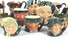 ROYAL DOULTON CHARACTER JUGS
