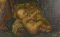 ANTIQUE OIL ON CANVAS