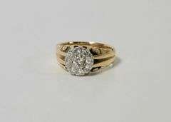 14KT GOLD DIAMOND RING