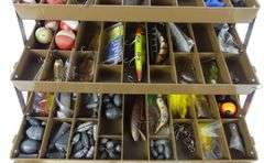 TACKLE BOX WITH CONTENTS