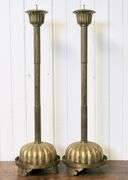 JAPANESE TEMPLE CANDLE STANDS