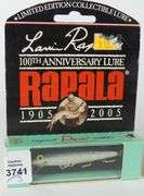 THREE LAURI RAPALA 100TH ANNIVERSARY LURES