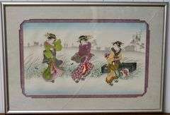 PAINTING ON SILK