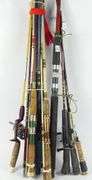 ASSORTED FISHING RODS