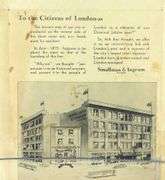 ORIGINAL SMALLMAN & INGRAM BIRDSEYE VIEW MAP OF LONDON