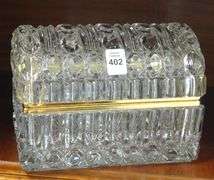 LEAD CRYSTAL JEWELLERY CASKET
