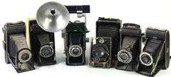 ANTIQUE FOLDING CAMERAS