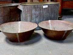 COPPER BOILERS AND PANS