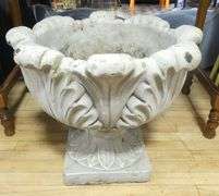 CEMENT GARDEN PLANTER