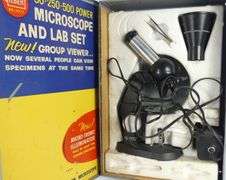 THREE GILBERT MICROSCOPES