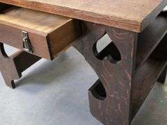 MISSION OAK DESK