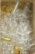 TWO BOX LOTS OF CRYSTAL, GLASSWARE AND CHINA