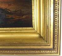 ANTIQUE OIL IN THE HUDSON RIVER SCHOOL STYLE