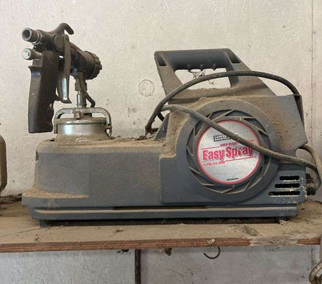Paint spray system? - Gary Realty & Auction