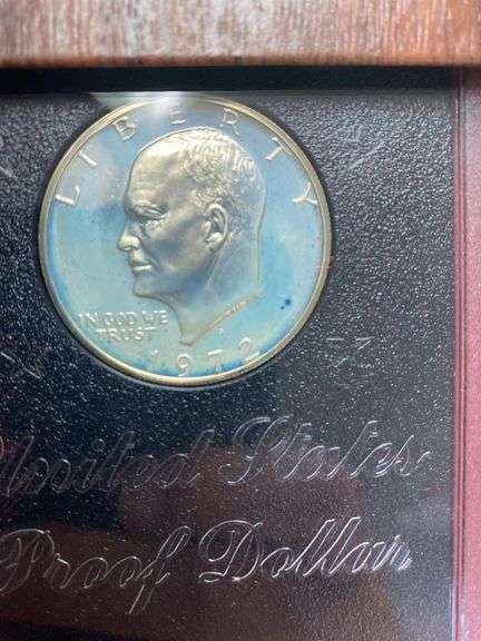 1972-s Ike proof dollar