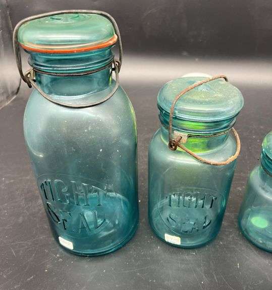 Tight seal fruit jars