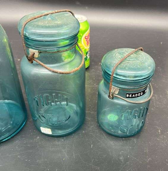 Tight seal fruit jars