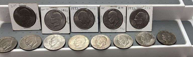 13   1971-74 Ike dollars