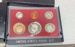 1977, 79, 81, 82 proof sets