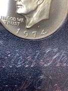 1974-S Ike proof dollar